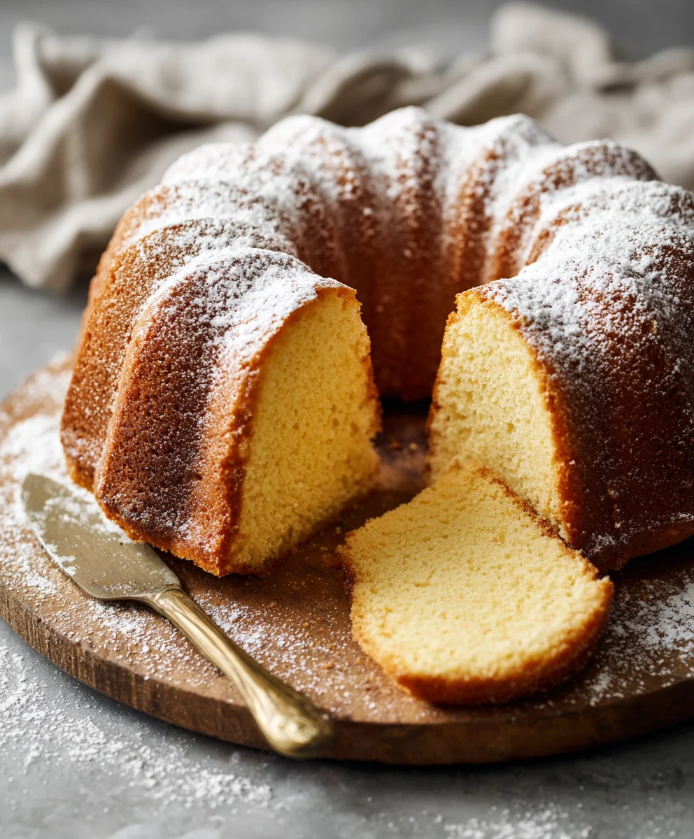 Velvety Sour Cream Cake: Perfectly Moist & Tangy