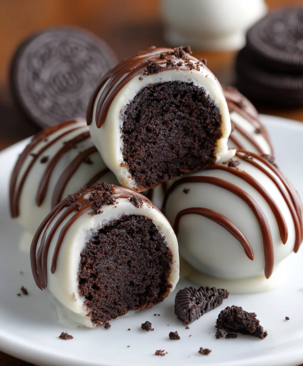 Oreo Cake Balls Recipe: Easy & Delicious No-Bake Treat!