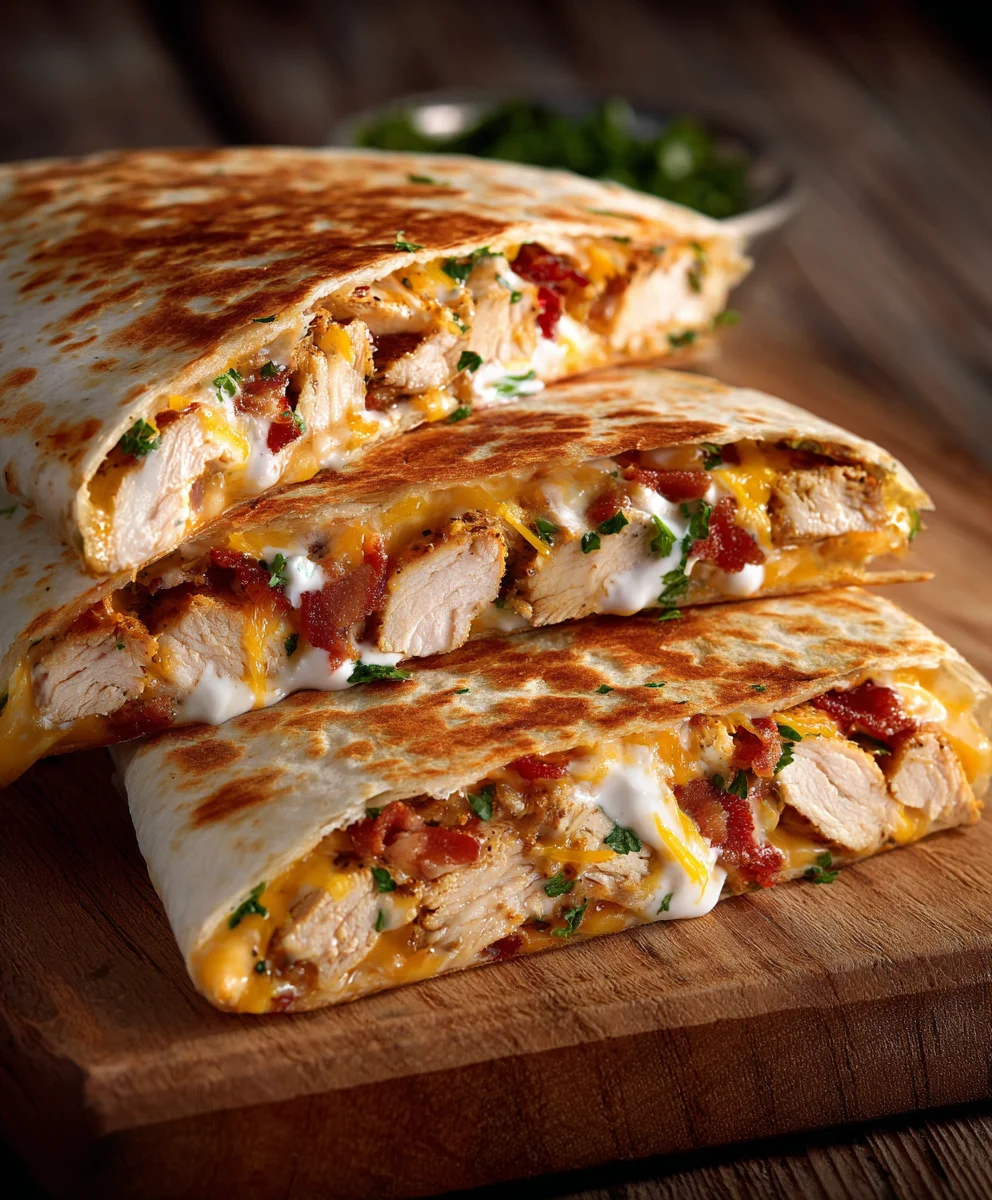 Ultimate Crispy Chicken Beef Bacon Ranch Crunchwrap Recipe