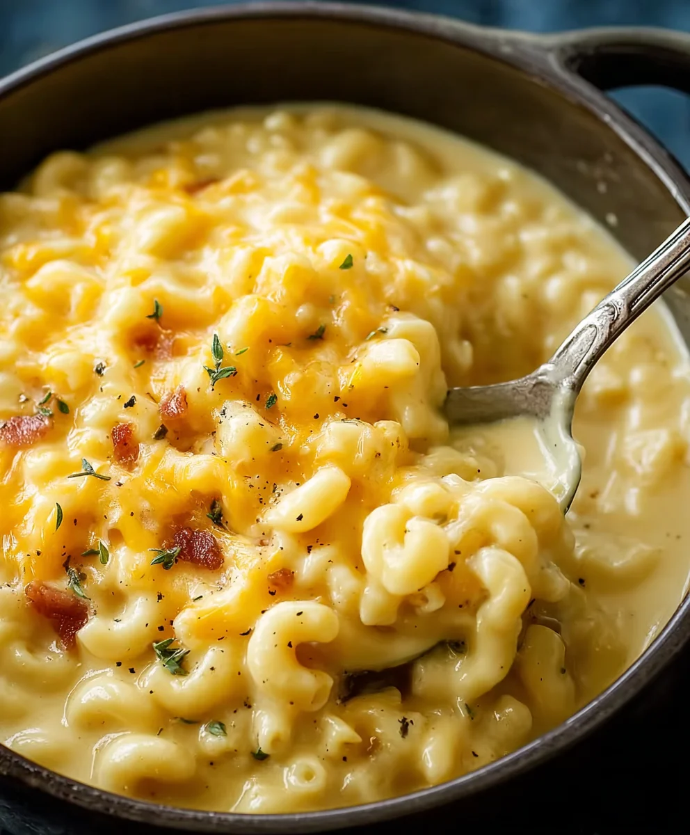 Mac Cheese Soup: Velvety Smooth, Cheesy & Delicious!