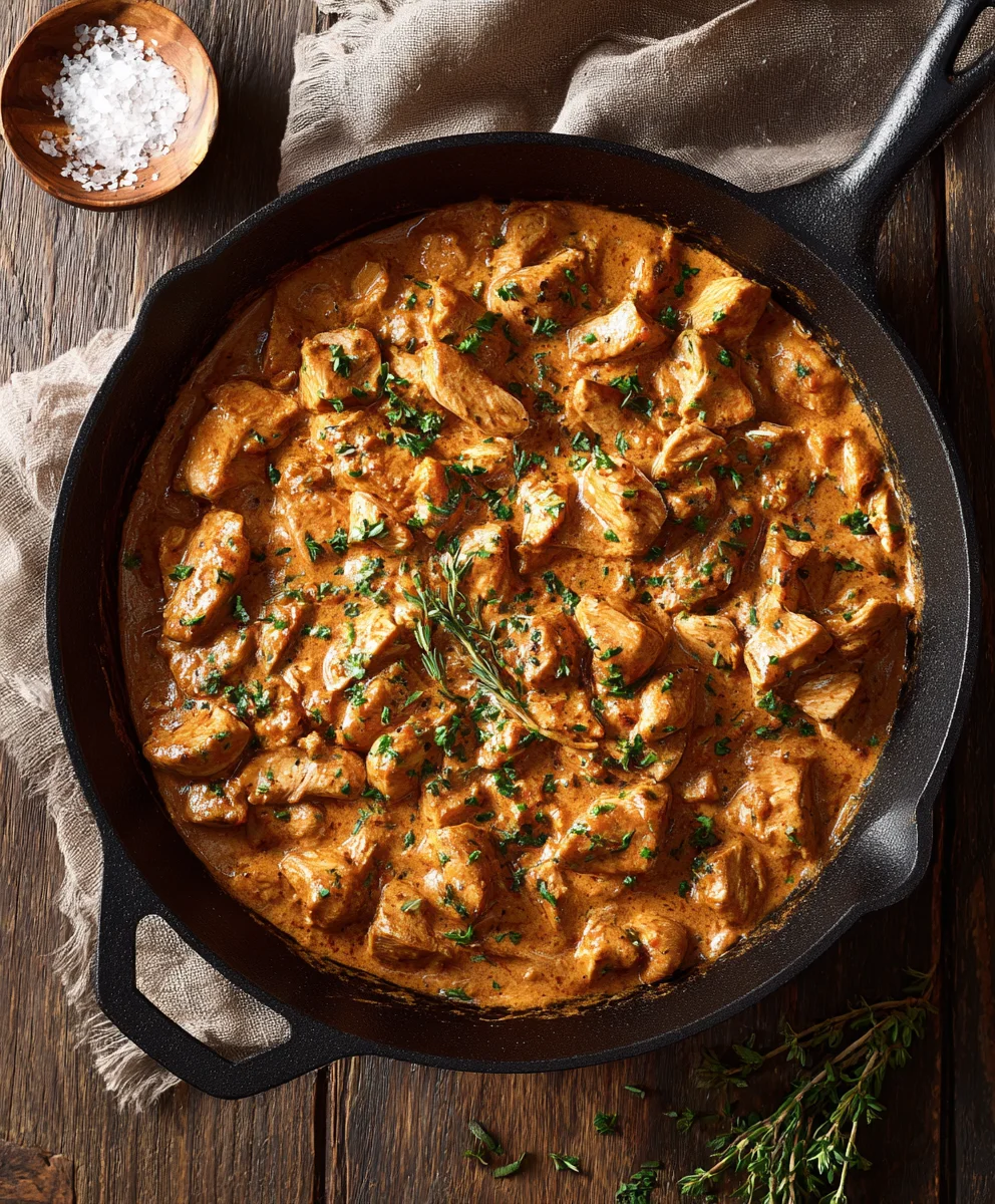 Creamy Homemade Texas Roadhouse Butter Chicken Skillet