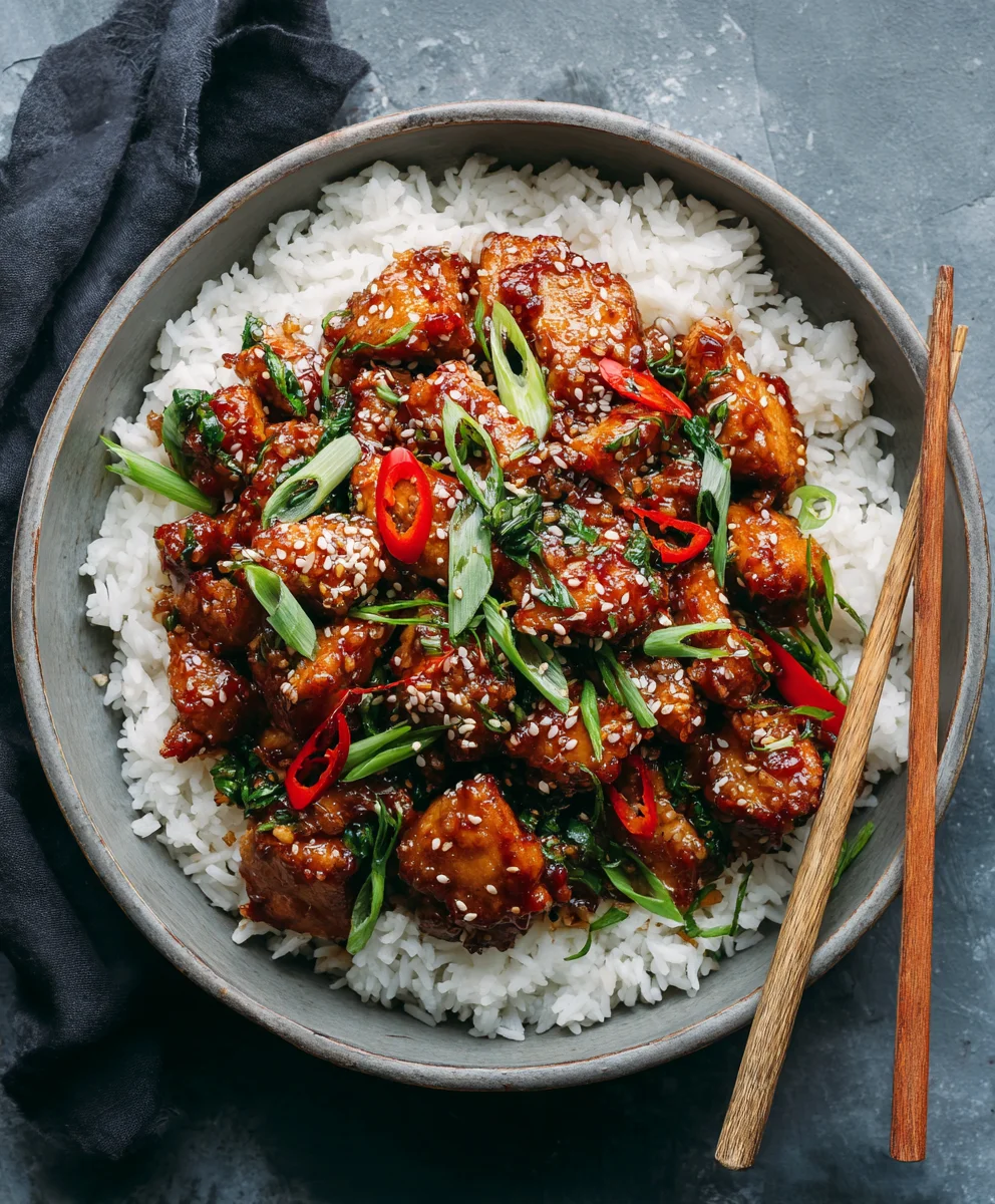 Delicious Healthy Sesame Chicken: Simple Dinner Recipe