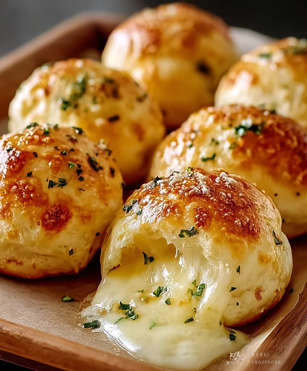 Pillsbury Garlic Butter Cheese Bombs: Easy & Cheesy!