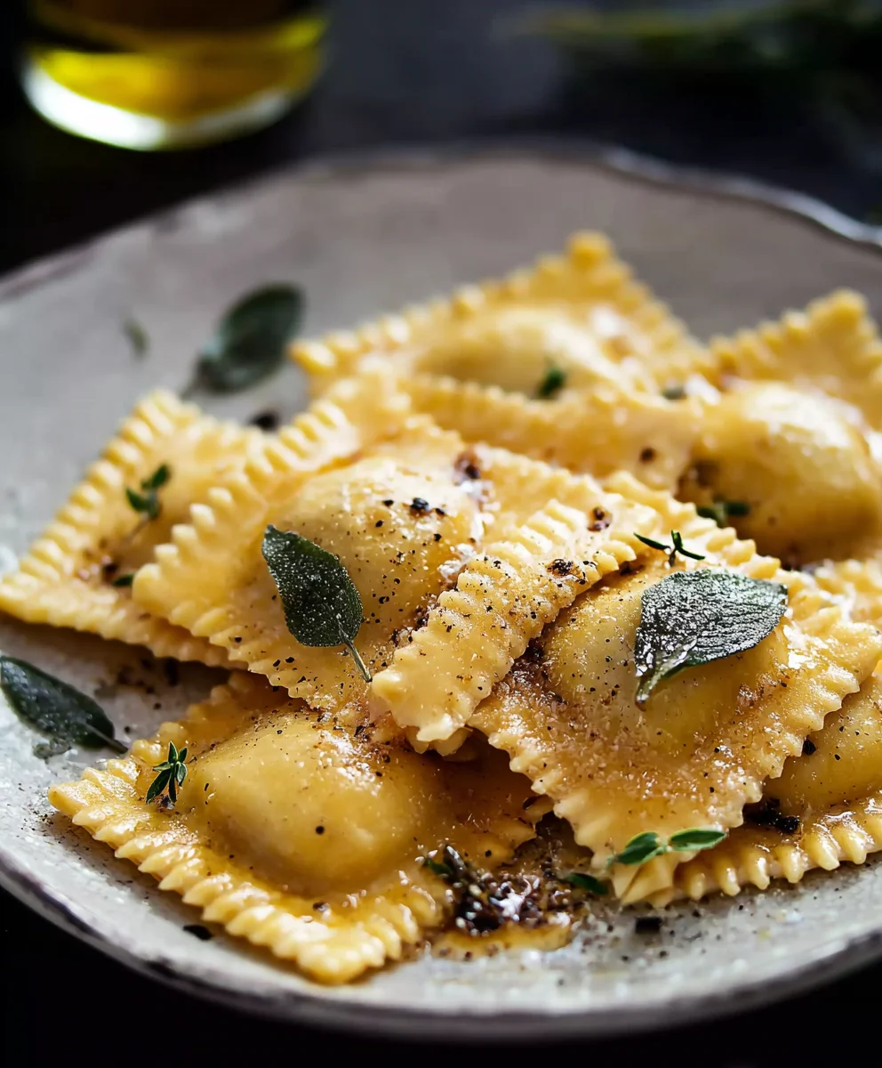 Creamy Pumpkin Ravioli: Easy Homemade Pasta Perfection!