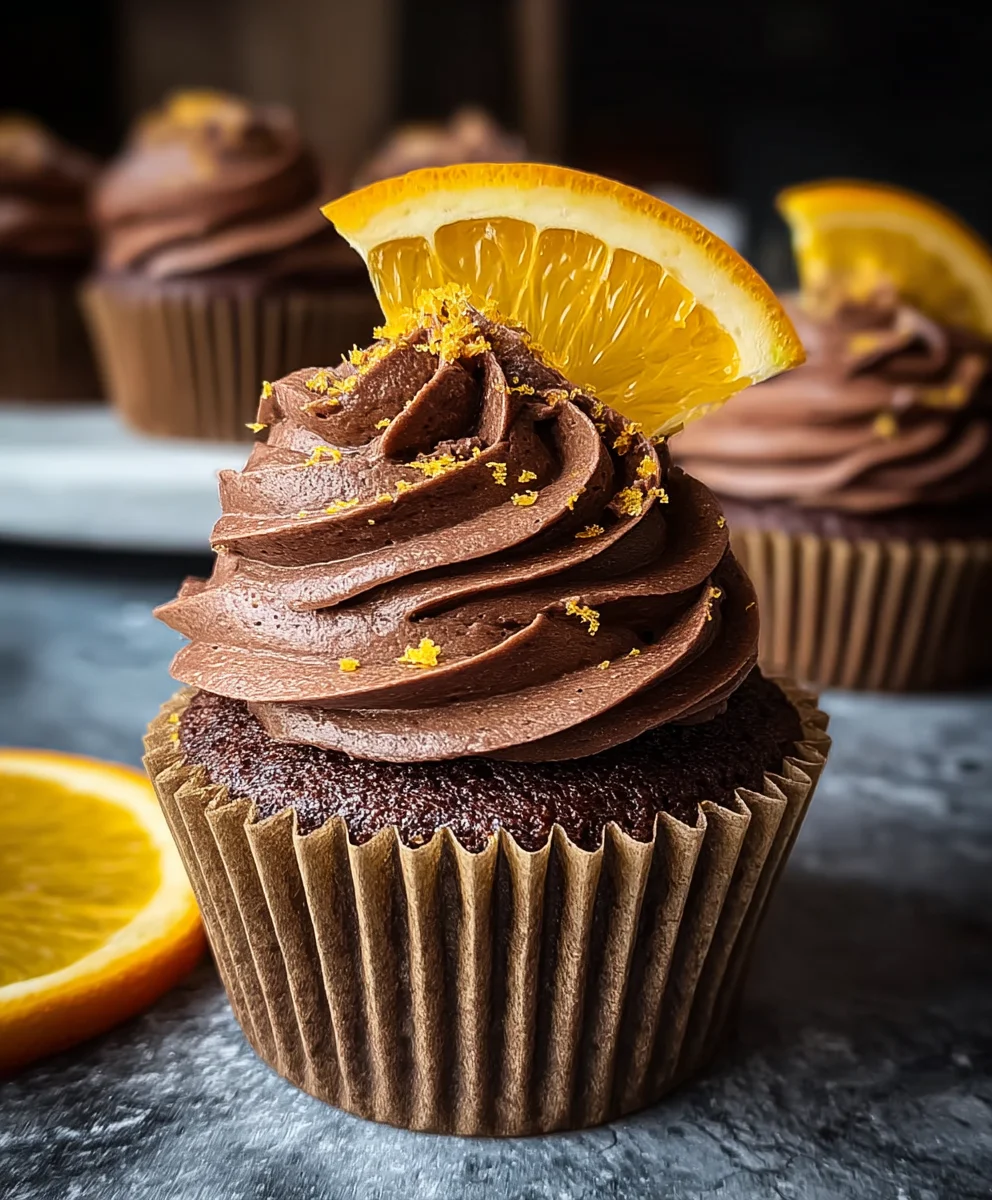 Irresistible Orange Chocolate Cupcakes Recipe – A Sweet Treat!