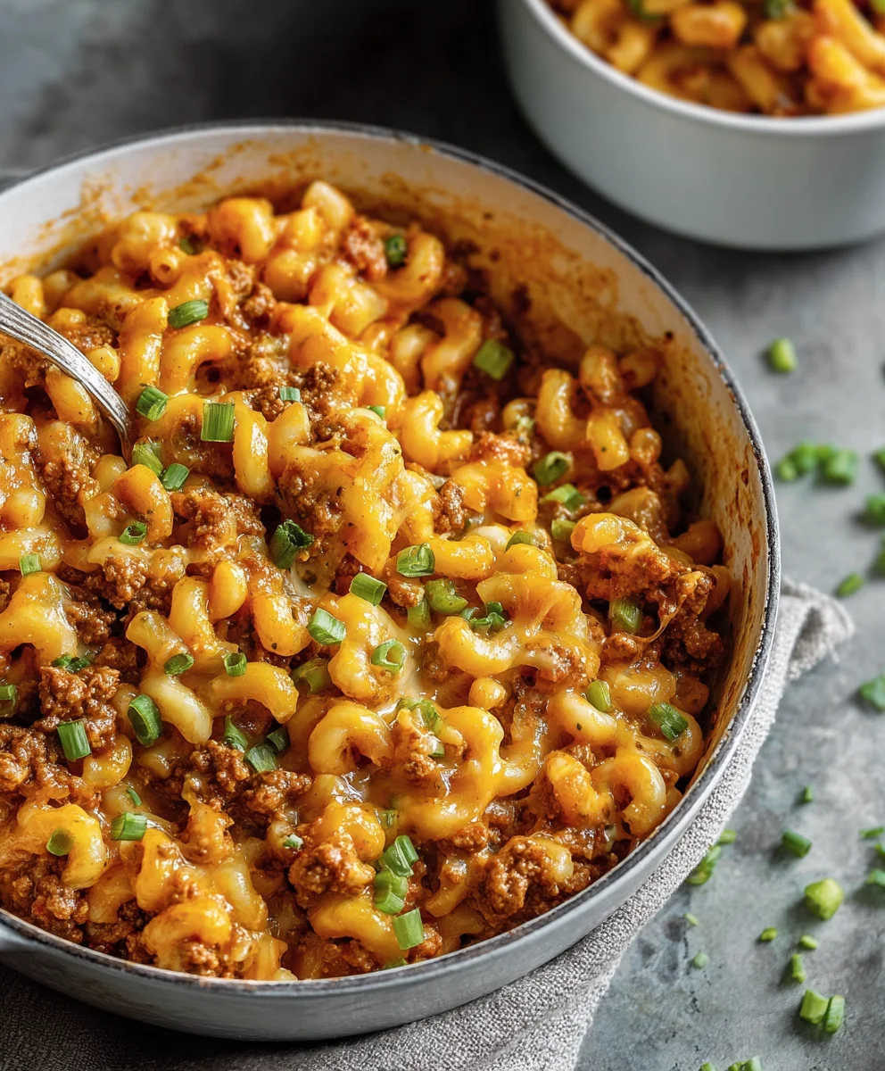 Ultimate Beef Chili Mac & Cheese: One-Pot Family Meal
