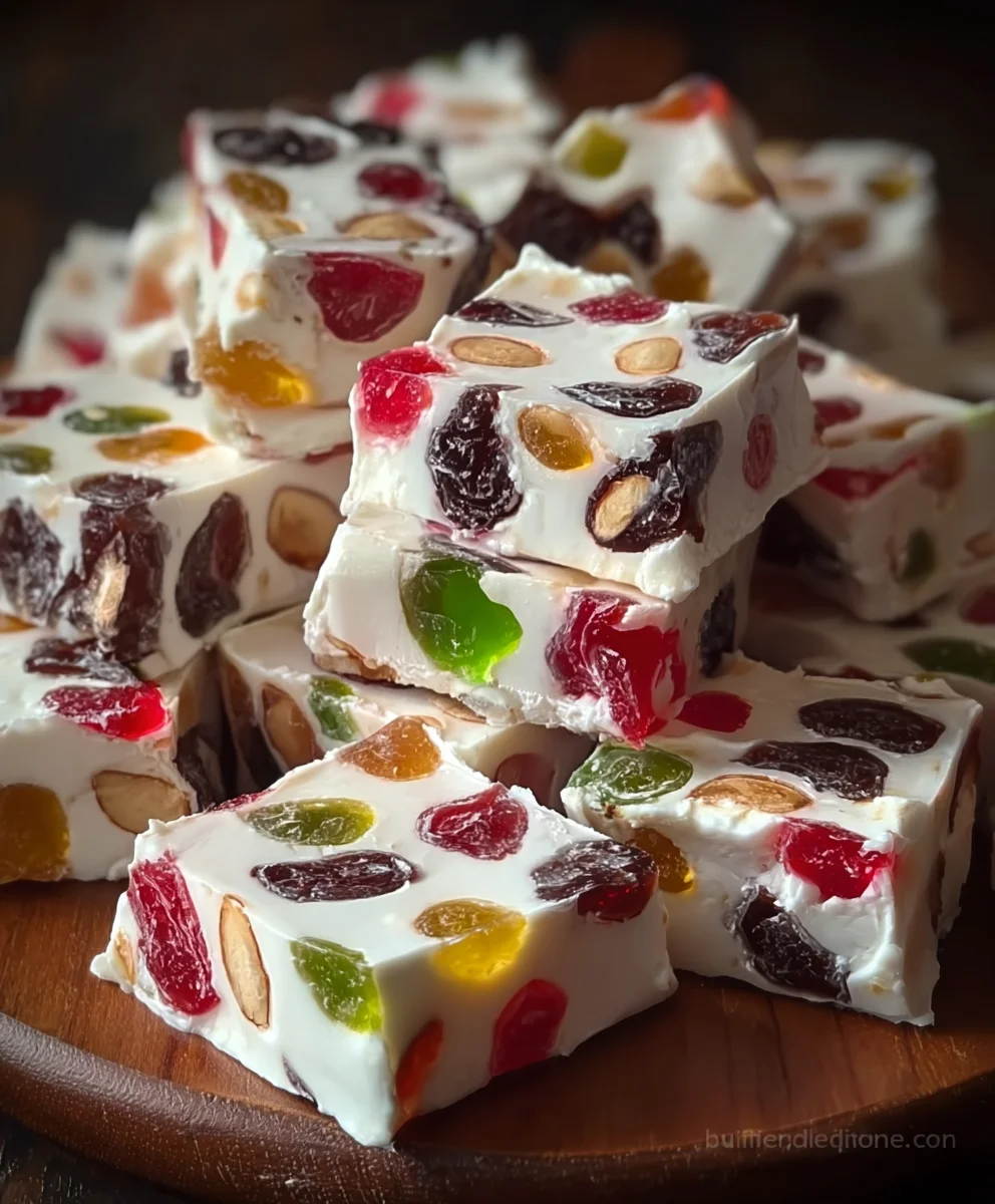 Old Fashioned Jelly Nougat Candy: Sweet, Chewy Delight!