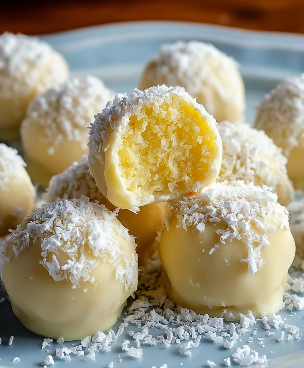 Perfect Lemon Truffles: Zesty, Creamy No-Bake Delight