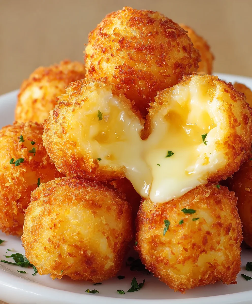 Easy Fried Cheese Balls: Crispy, Cheesy & Quick!