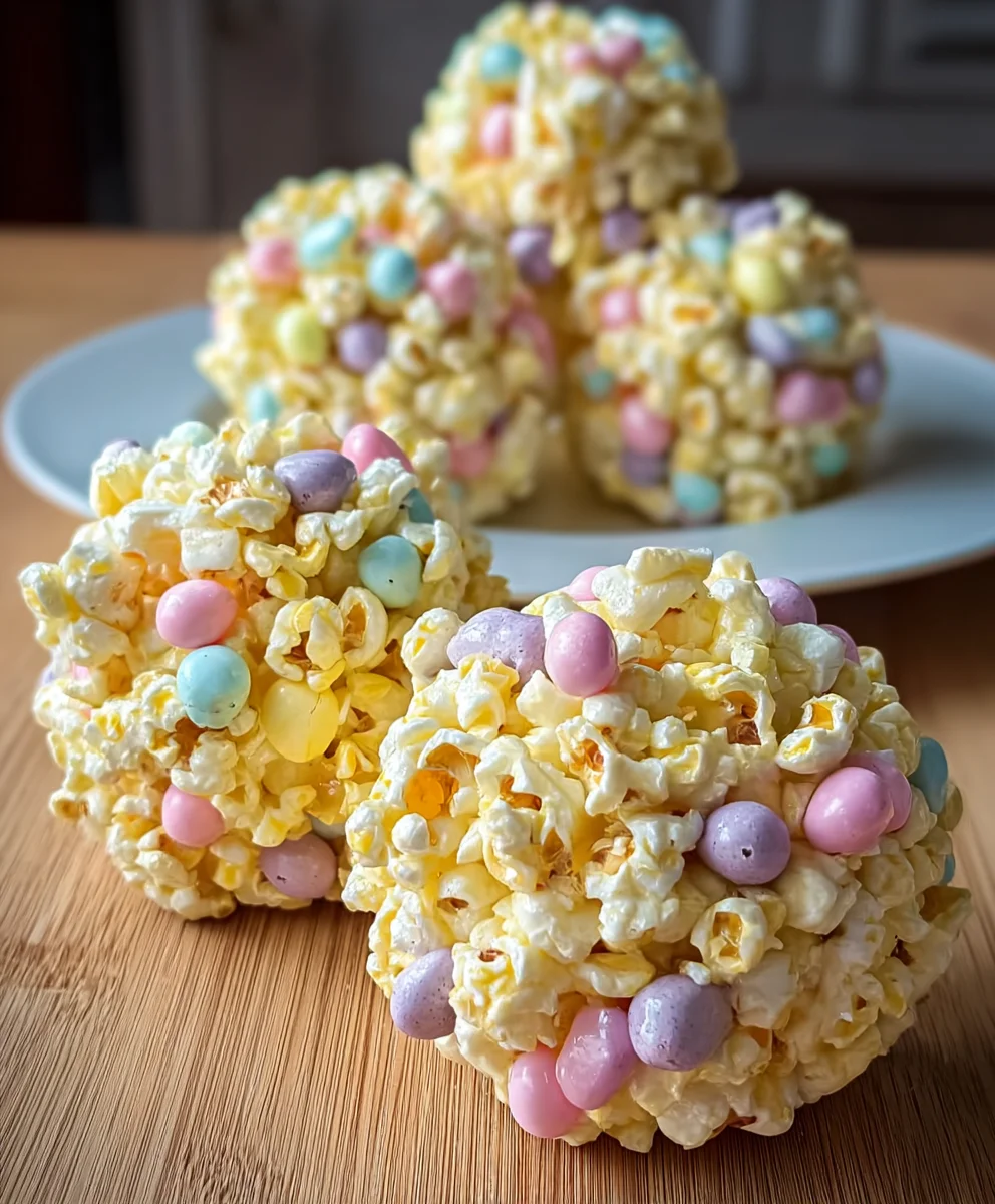 Make Fun Easter Popcorn Balls – Your Family Will Love Them!