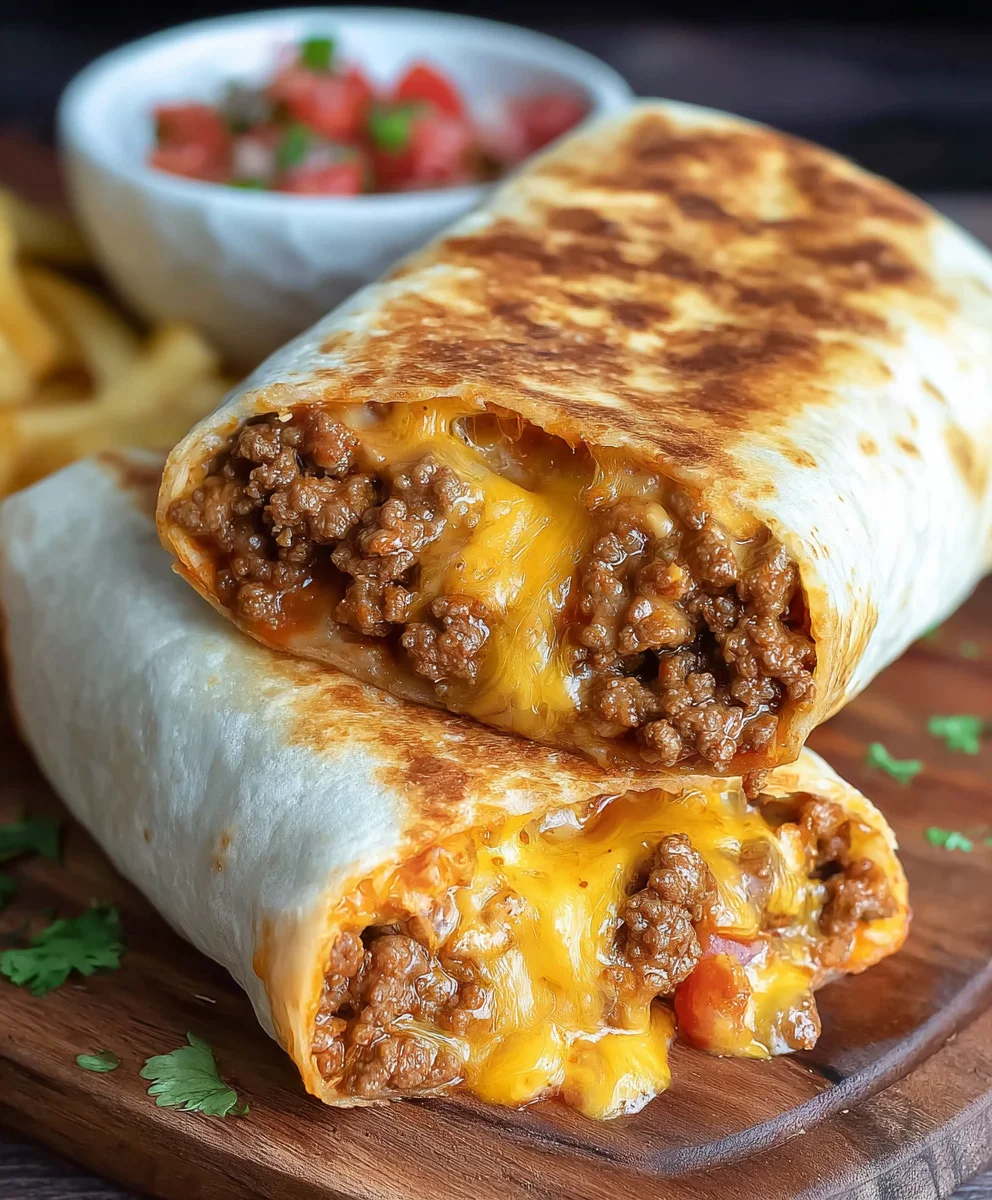 Easy Copycat Taco Bell Chili Cheese Burrito Recipe at Home