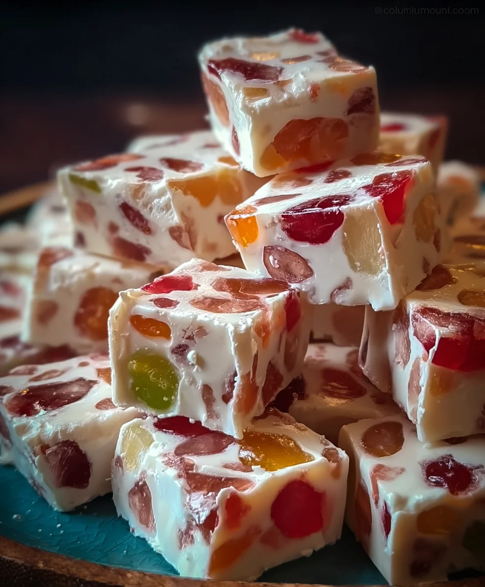 Old Fashioned Jelly Nougat Candy: Sweet, Chewy Delight!