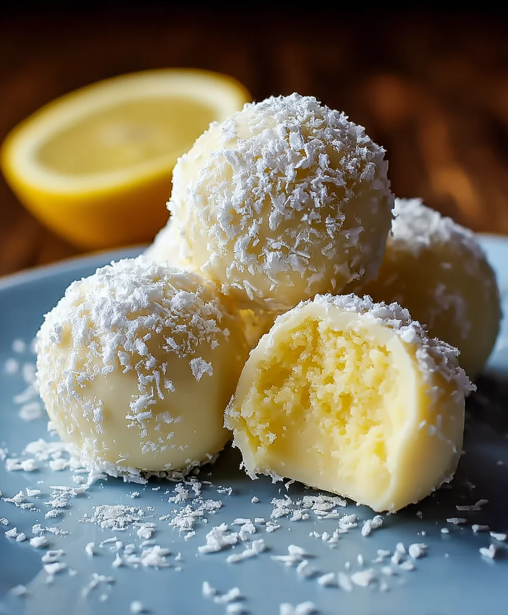 Perfect Lemon Truffles: Zesty, Creamy No-Bake Delight