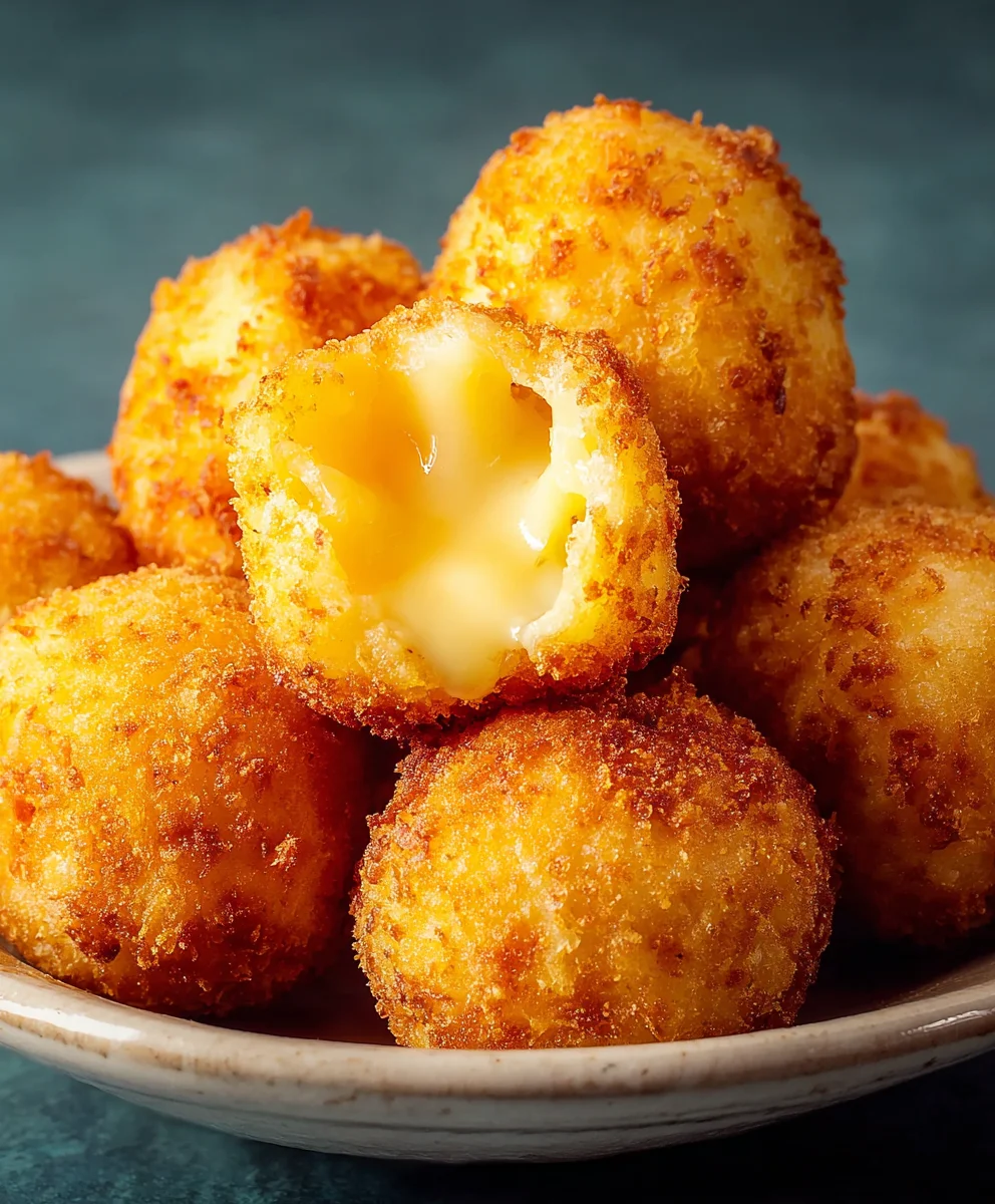 Easy Fried Cheese Balls: Crispy, Cheesy & Quick!