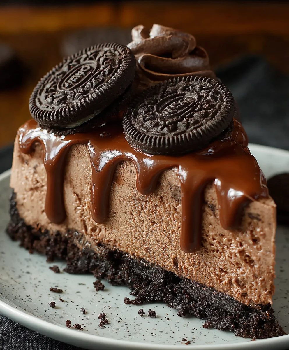 No Bake Oreo Nutella Cheesecake: Easy, Rich & Delicious!