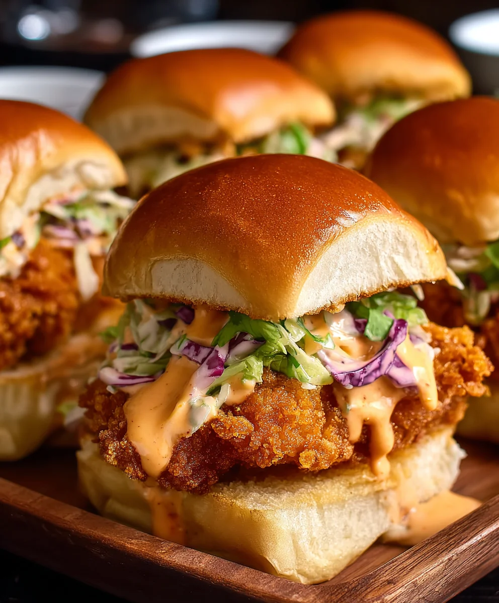 Easy Bang Bang Chicken Sliders: Spicy & Quick Fun!
