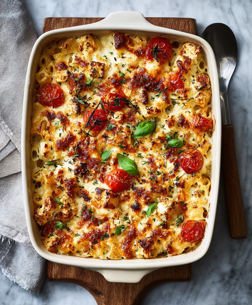 The BEST Baked Feta Pasta: Quick & Flavorful Dinner Idea
