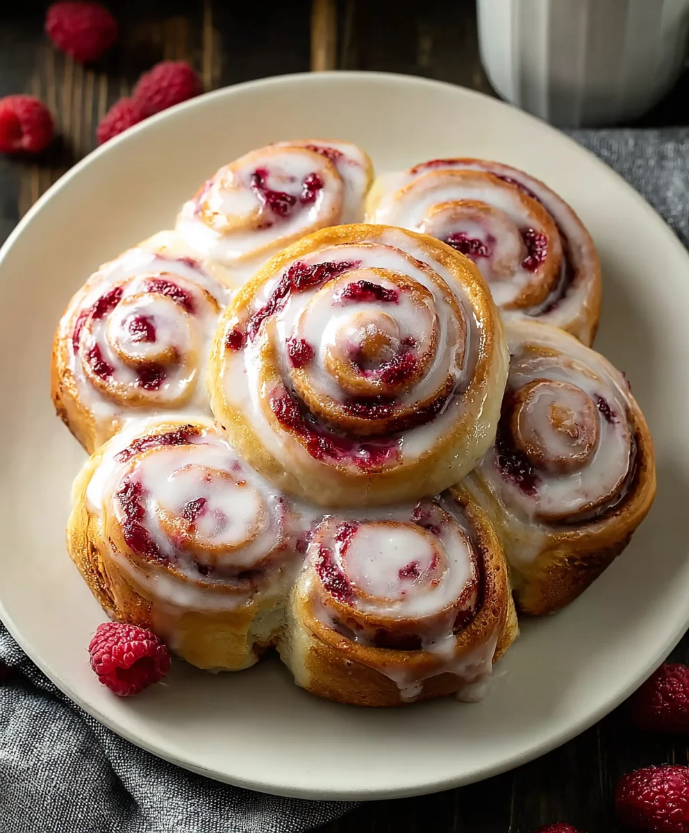 Best Raspberry Cinnamon Rolls: Soft, Sweet & Delicious!