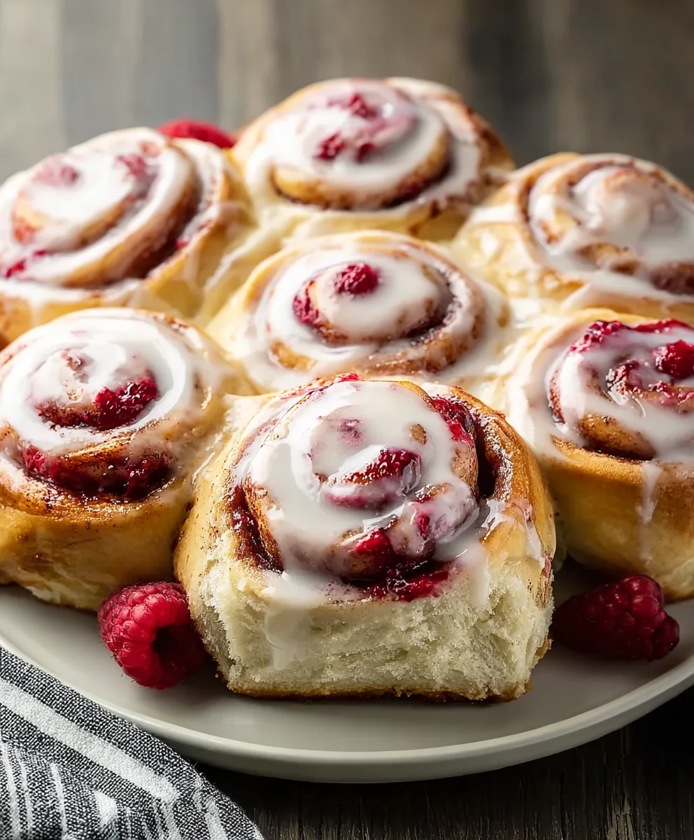 Best Raspberry Cinnamon Rolls: Soft, Sweet & Delicious!