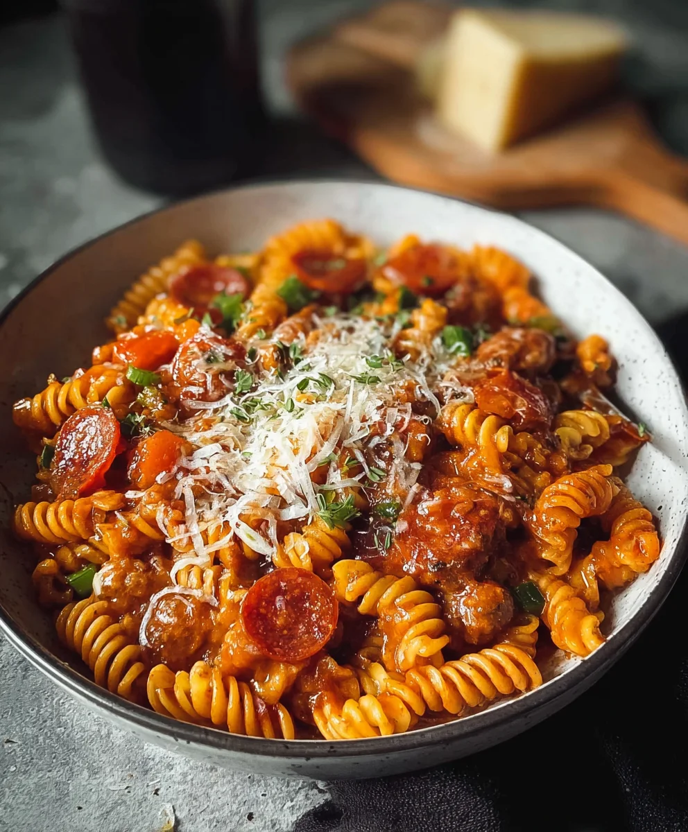 Delicious One Pot Pizza Pasta: Your New Favorite Dinner!