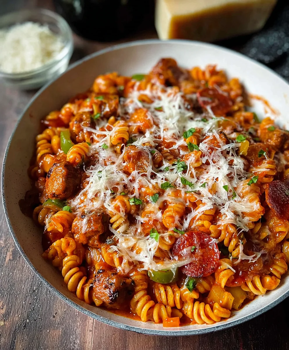 Delicious One Pot Pizza Pasta: Your New Favorite Dinner!