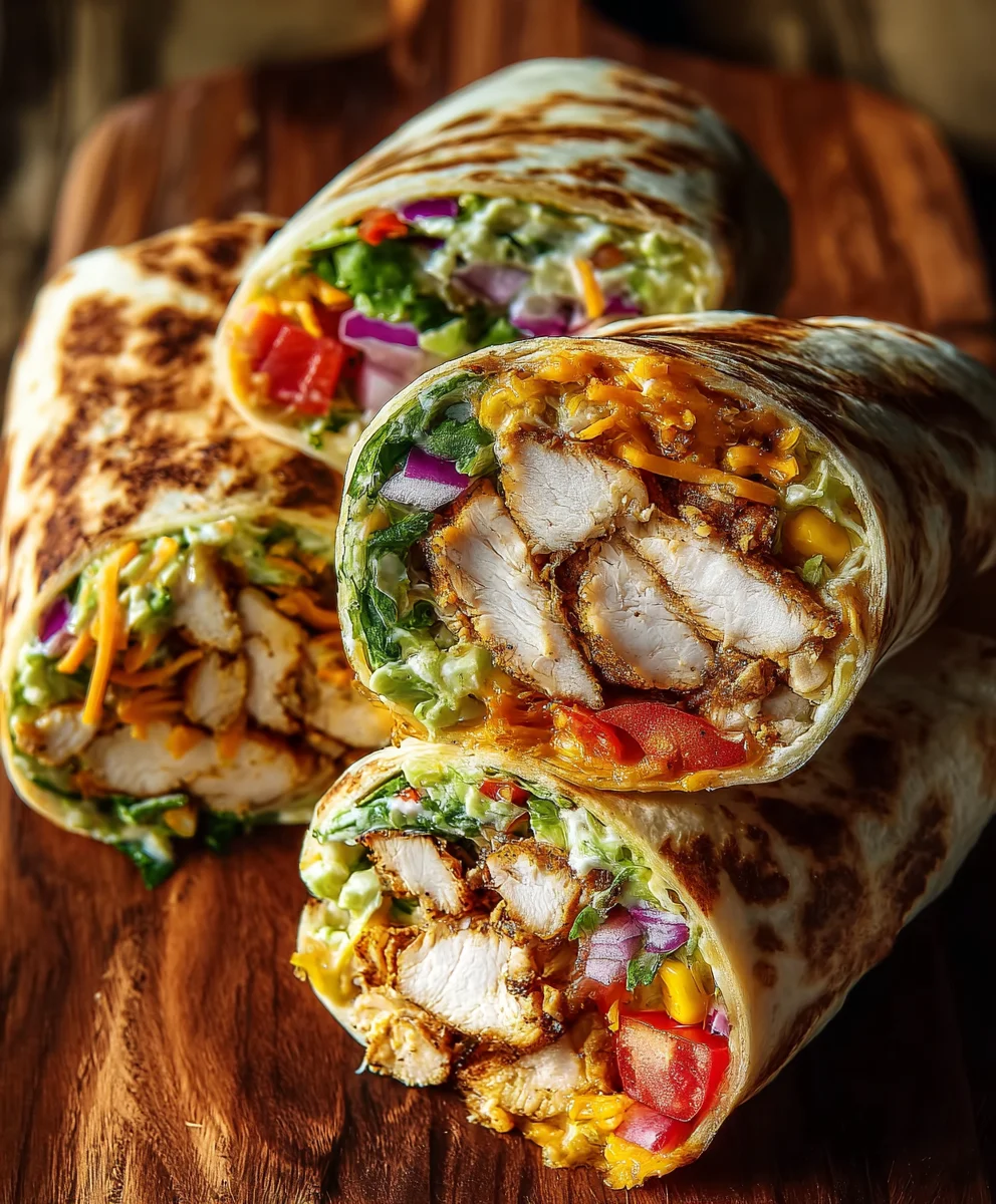 Delicious Southwest Chicken Wraps: Quick Weeknight Dinner!