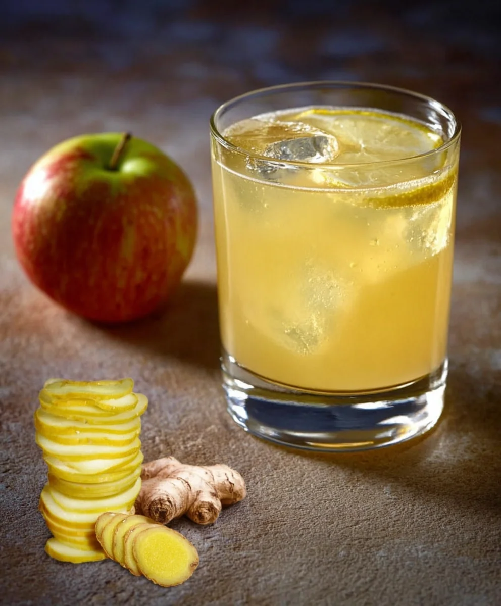 Powerful Apple, Ginger & Lemon Extract Drink Recipe