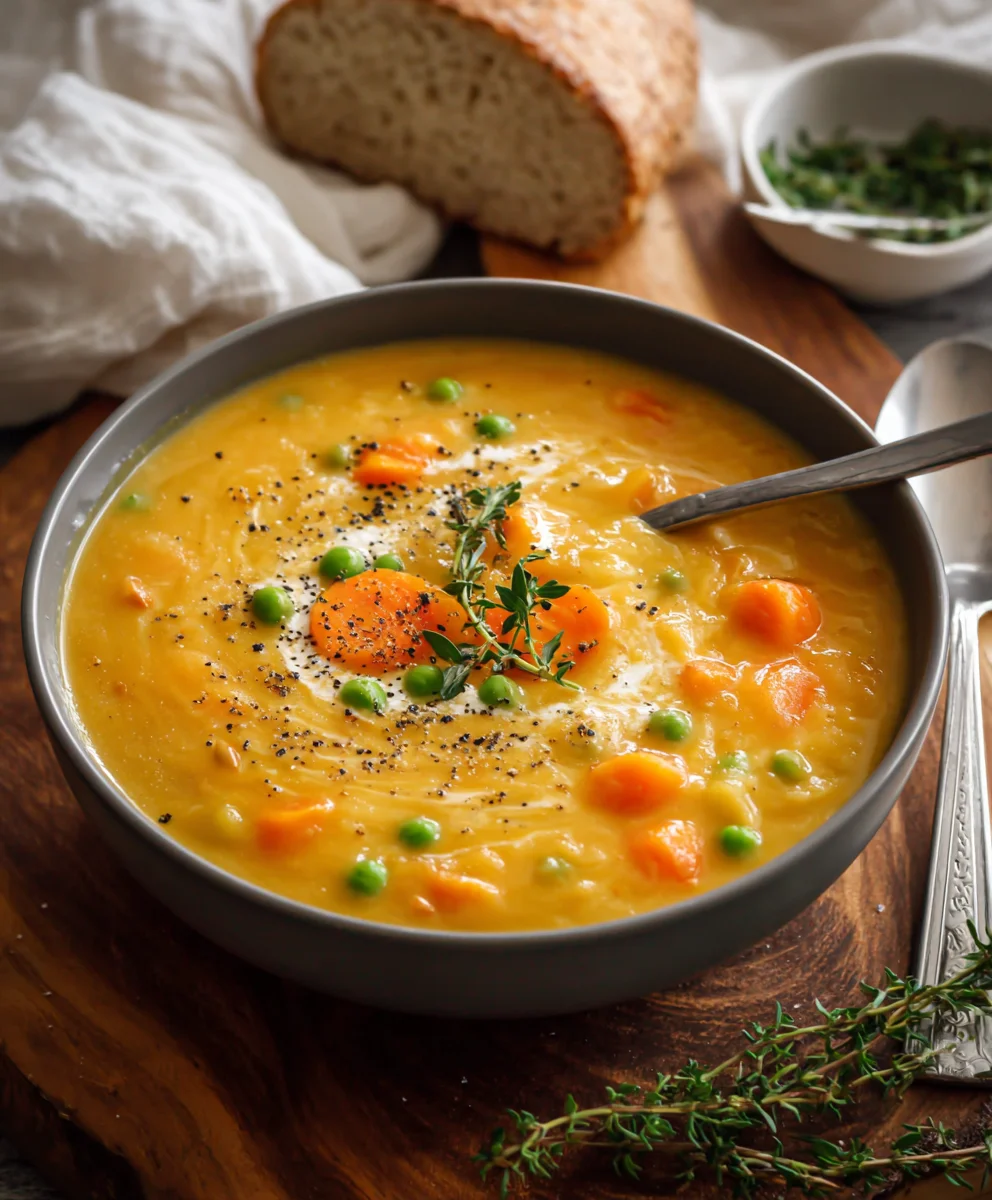 One Pot Creamy Vegetable Soup: Quick & Easy Comfort!