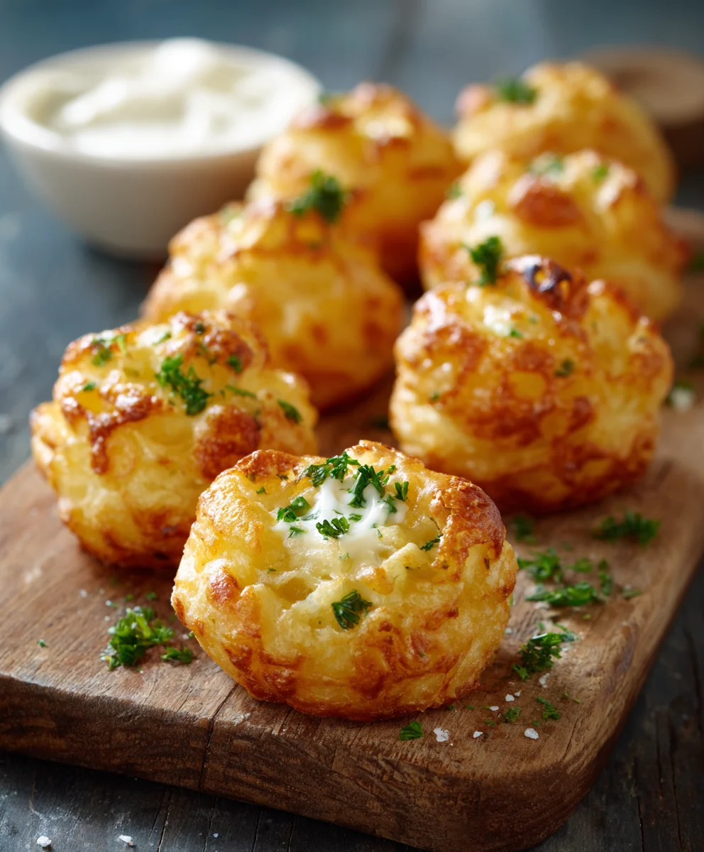 Cheesy Potato Puffs: Easy, Crispy & Delicious Recipe!