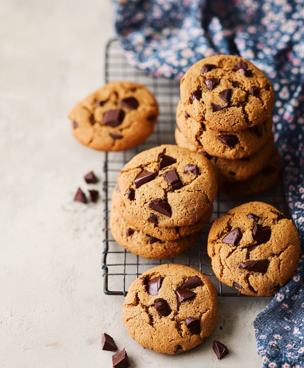 Guilt-Free Healthy Chocolate Chip Cookies Recipe!