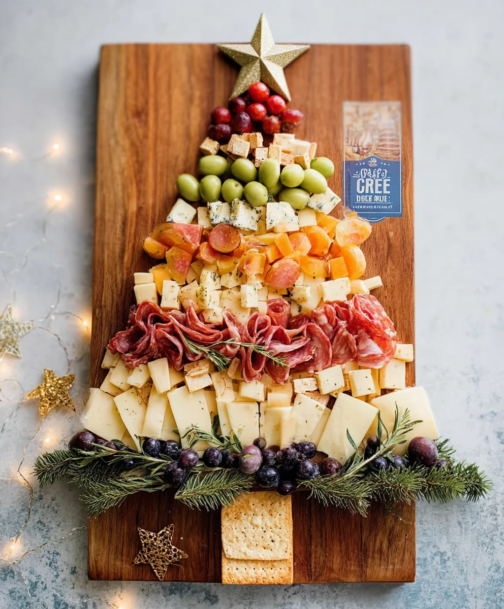 Christmas Tree Charcuterie Board: Festive & Delicious!