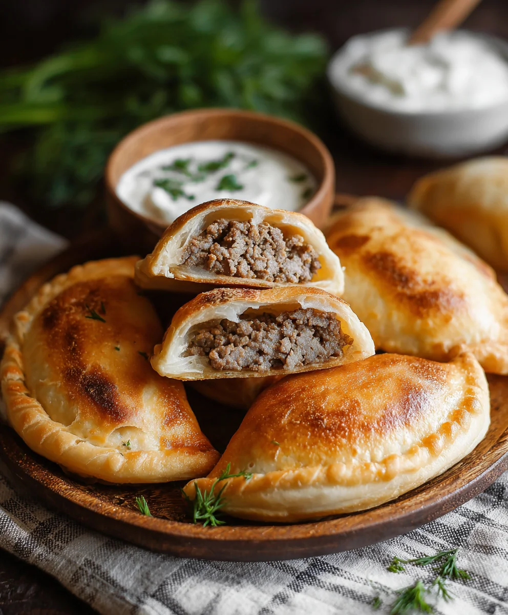 Authentic Russian Piroshki Recipe: Flavorful Beef Hand Pies