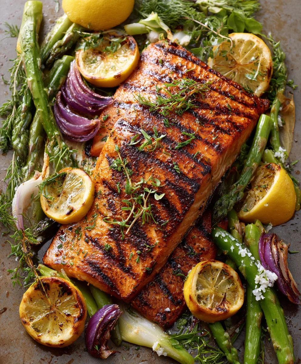 Perfect Grilled Salmon with Zesty Lemon – Quick & Delicious!