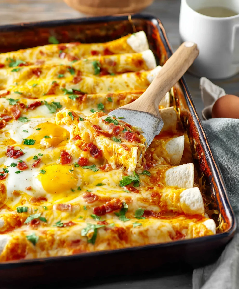 Breakfast Enchiladas Recipe: Start Your Day with a Flavorful Twist!