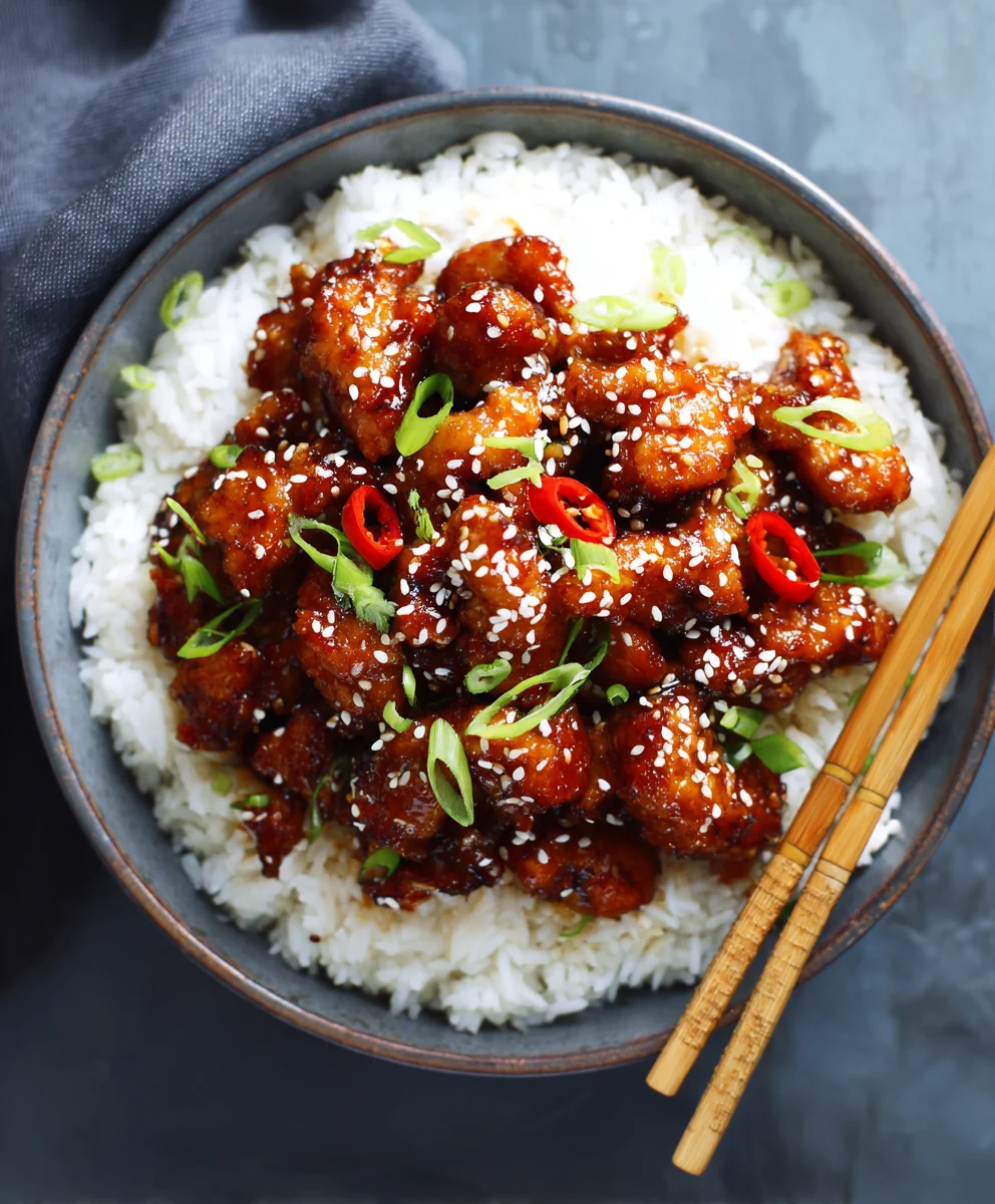 Easy Healthy Sesame Chicken: A Flavorful Dinner Idea