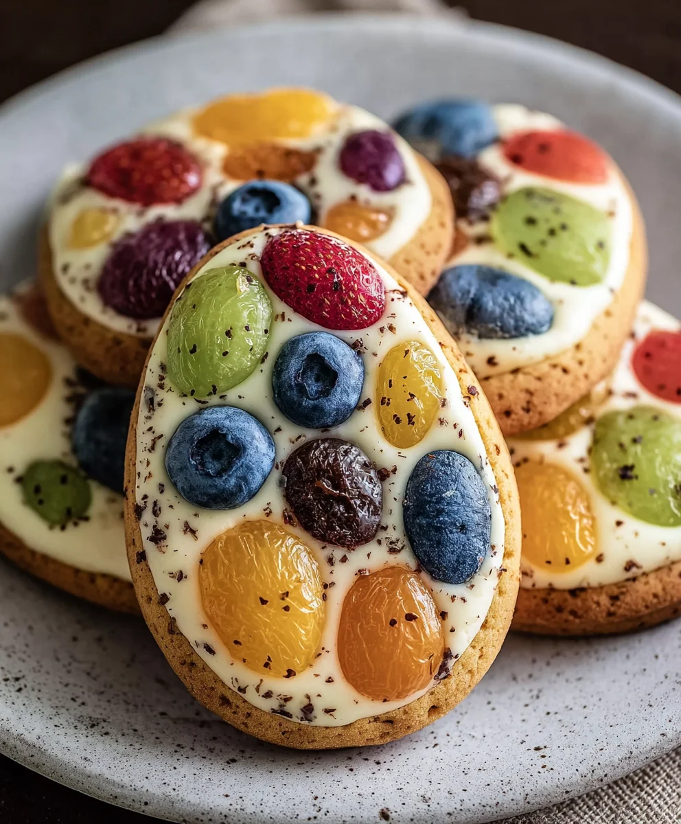 Sweet Easter Fruit Egg Cookies: A Delightful Spring Treat