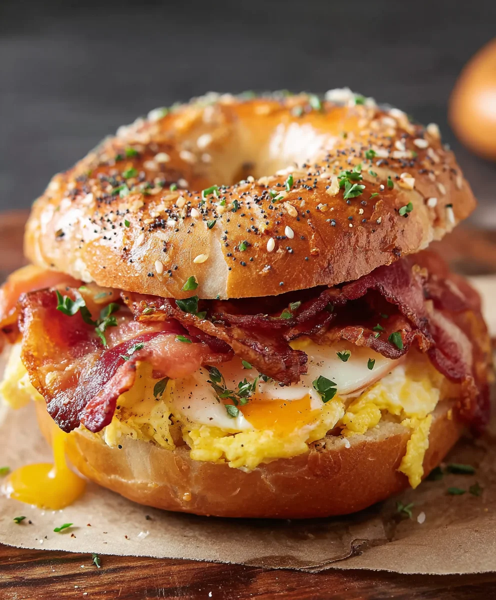 Delicious Breakfast Bagel Sandwich Recipe for a Great Start