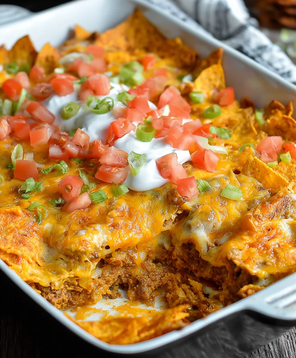 Best Dorito Casserole Recipe: Beefy, Cheesy, Crunchy!