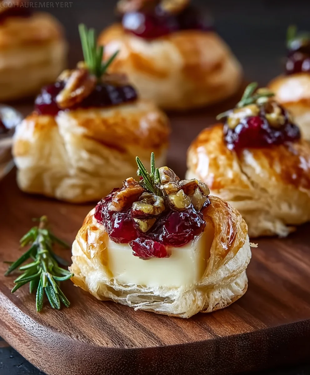 Quick & Easy Cranberry Brie Bites: Perfect Holiday Appetizer!