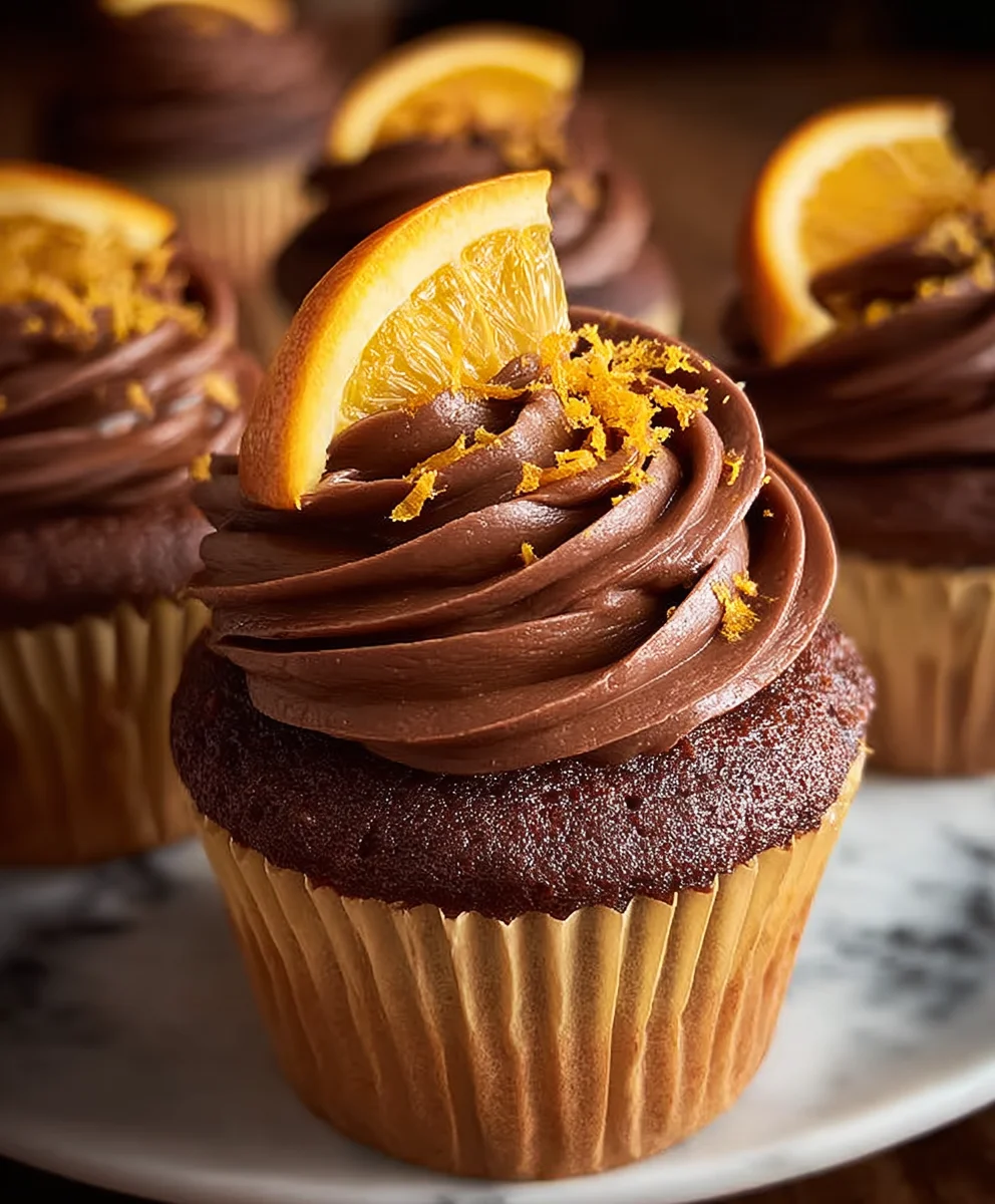 Irresistible Orange Chocolate Cupcakes Recipe – A Sweet Treat!