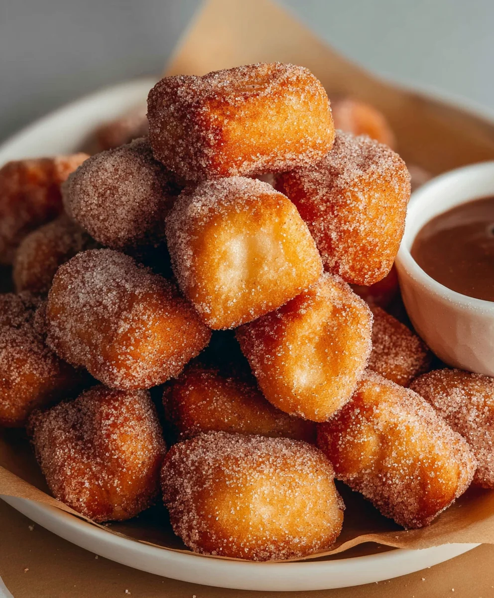 Easy Air Fryer Churro Bites Delight