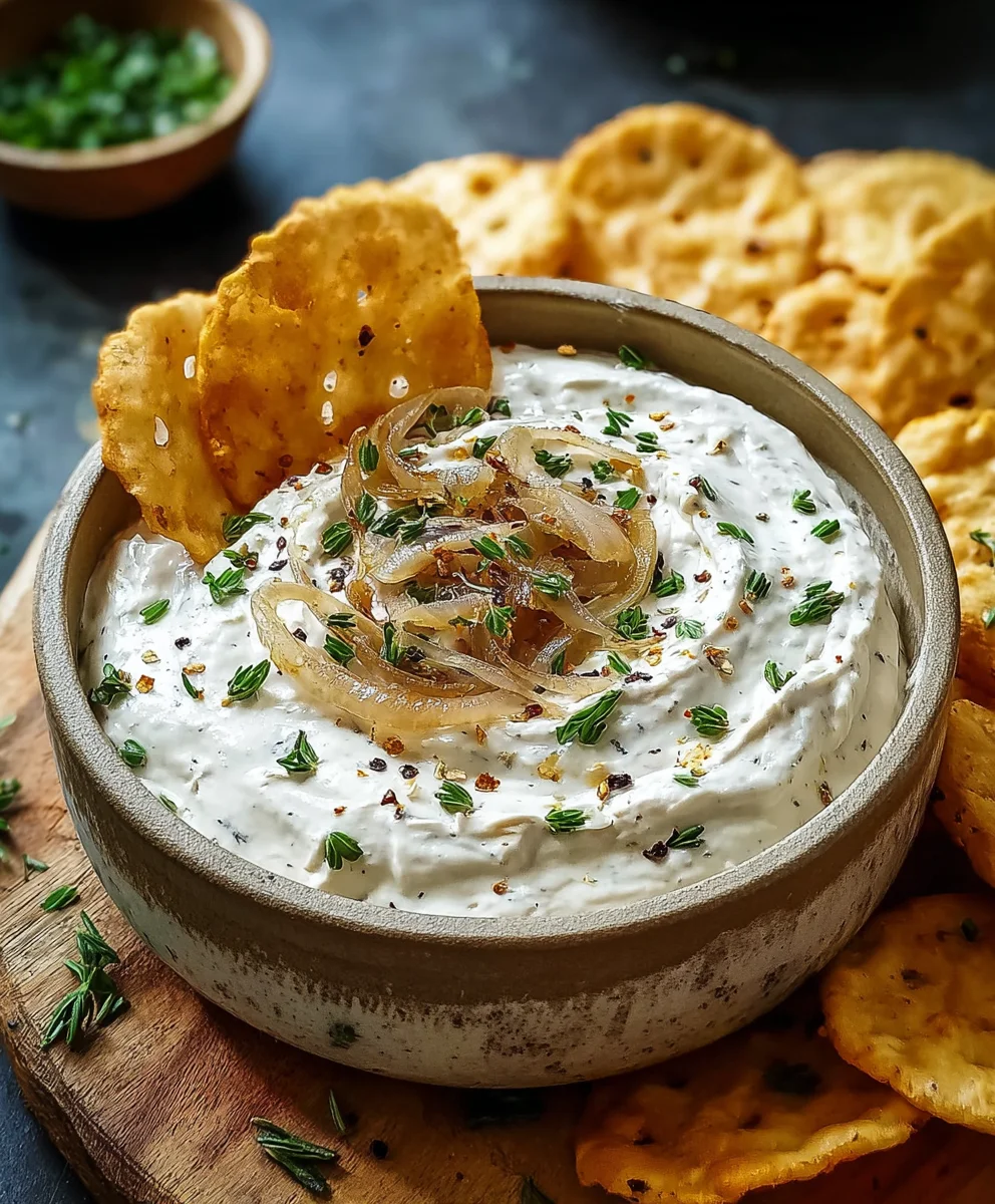 Easy Homemade Onion Dip Recipe- Quick & Delicious