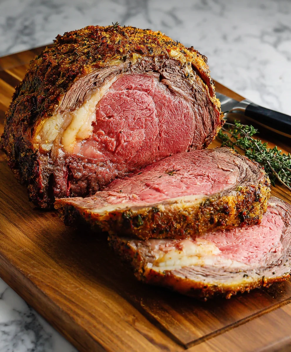 Best No-Fail Prime Rib Garlic Herb Crust Recipe