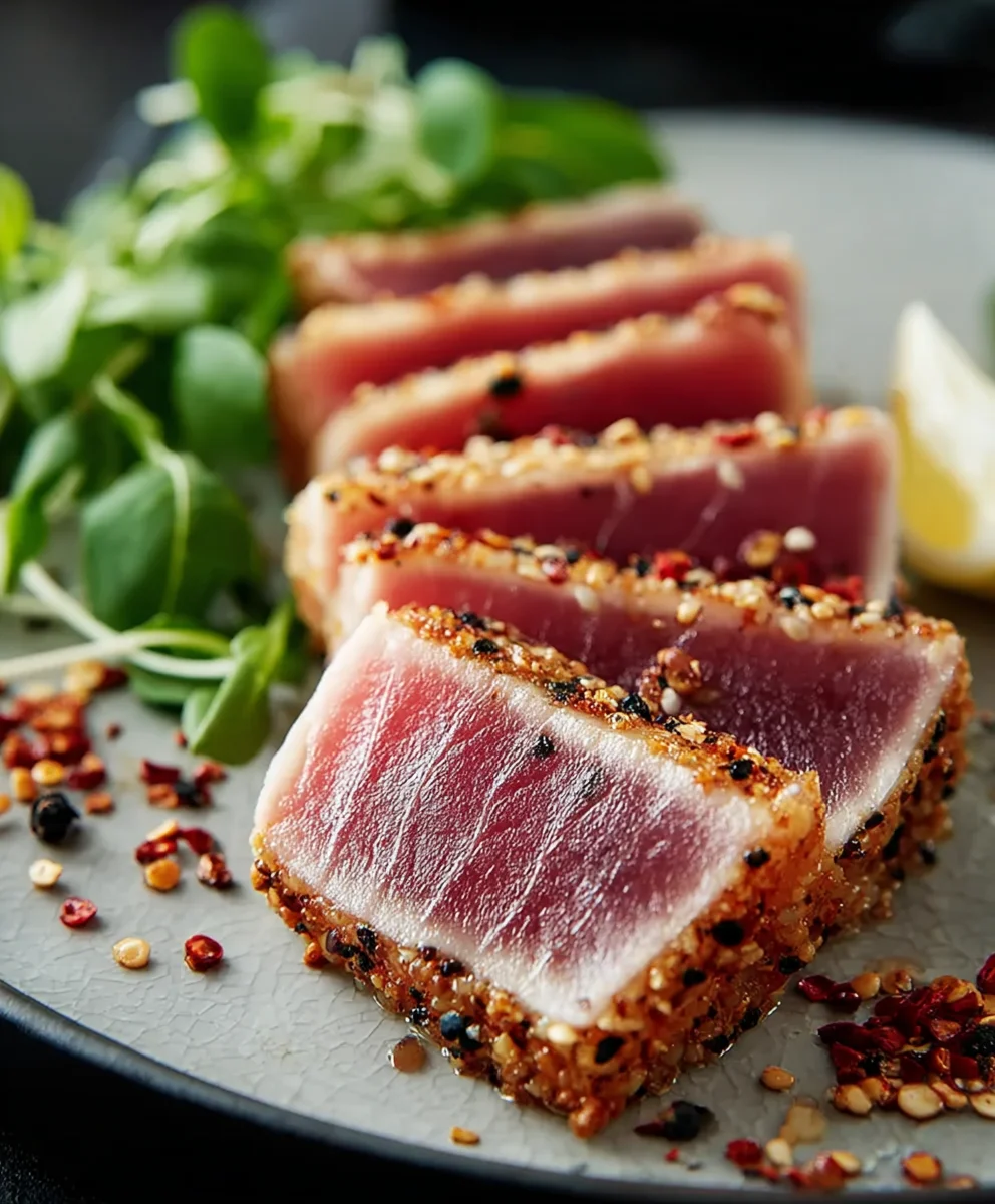 Perfect Seared Ahi Tuna Steak Recipe
