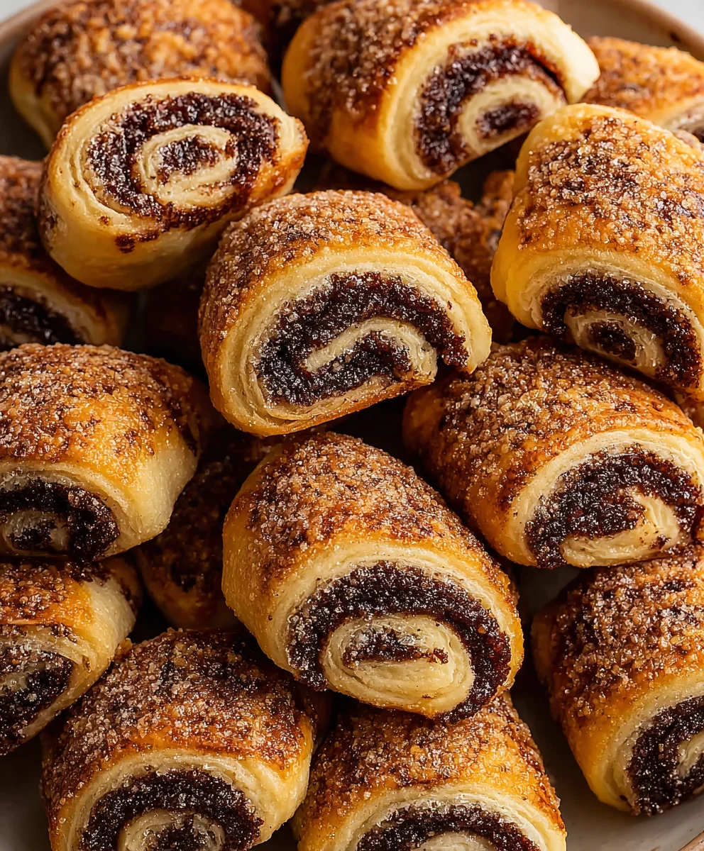 Decadent Chocolate Rugelach Recipe-Easy & Delicious