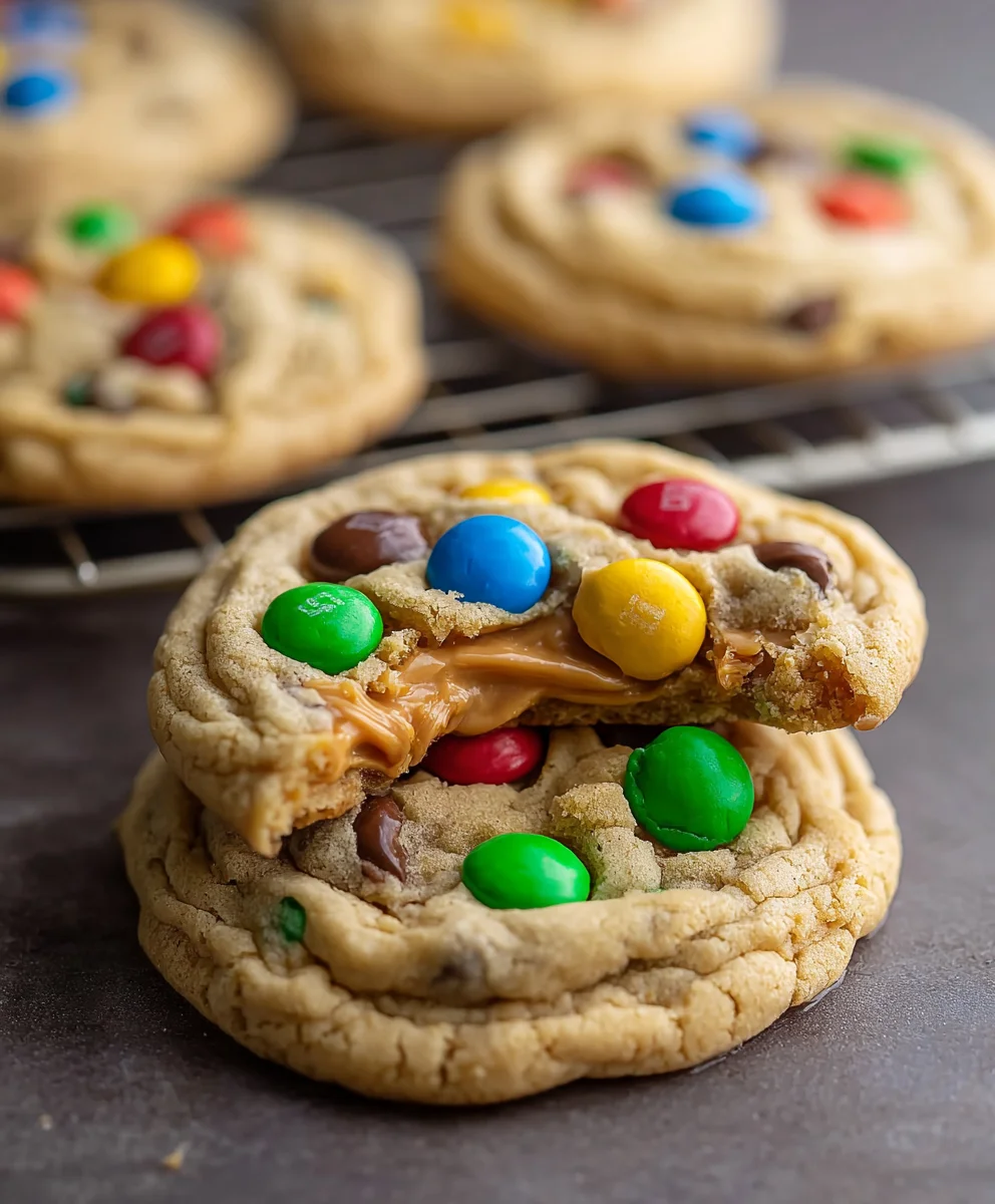 Peanut Butter M-and-M Cookies That Wow
