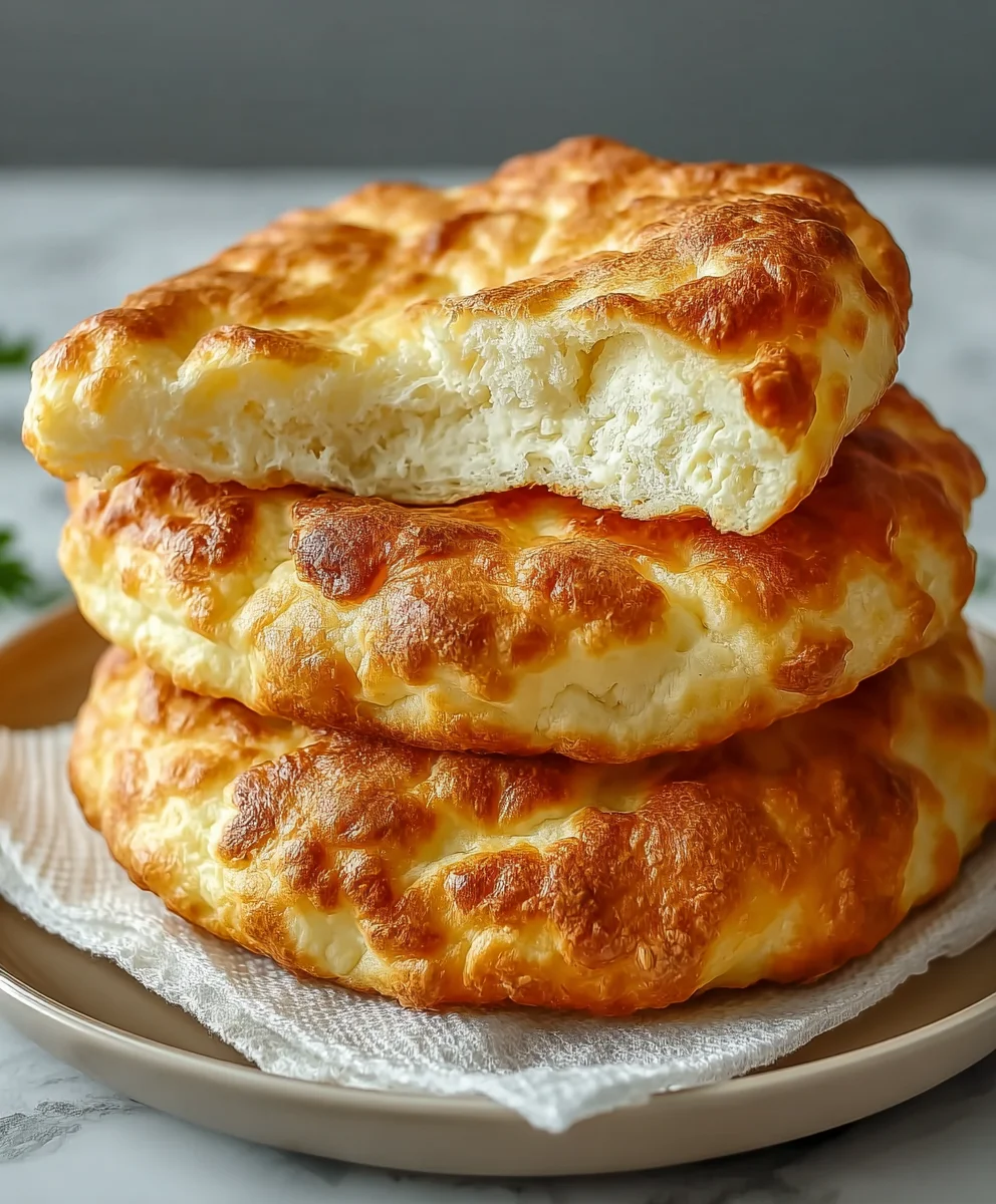 Fluffy Cottage Cheese Cloud Bread-Easy & Light