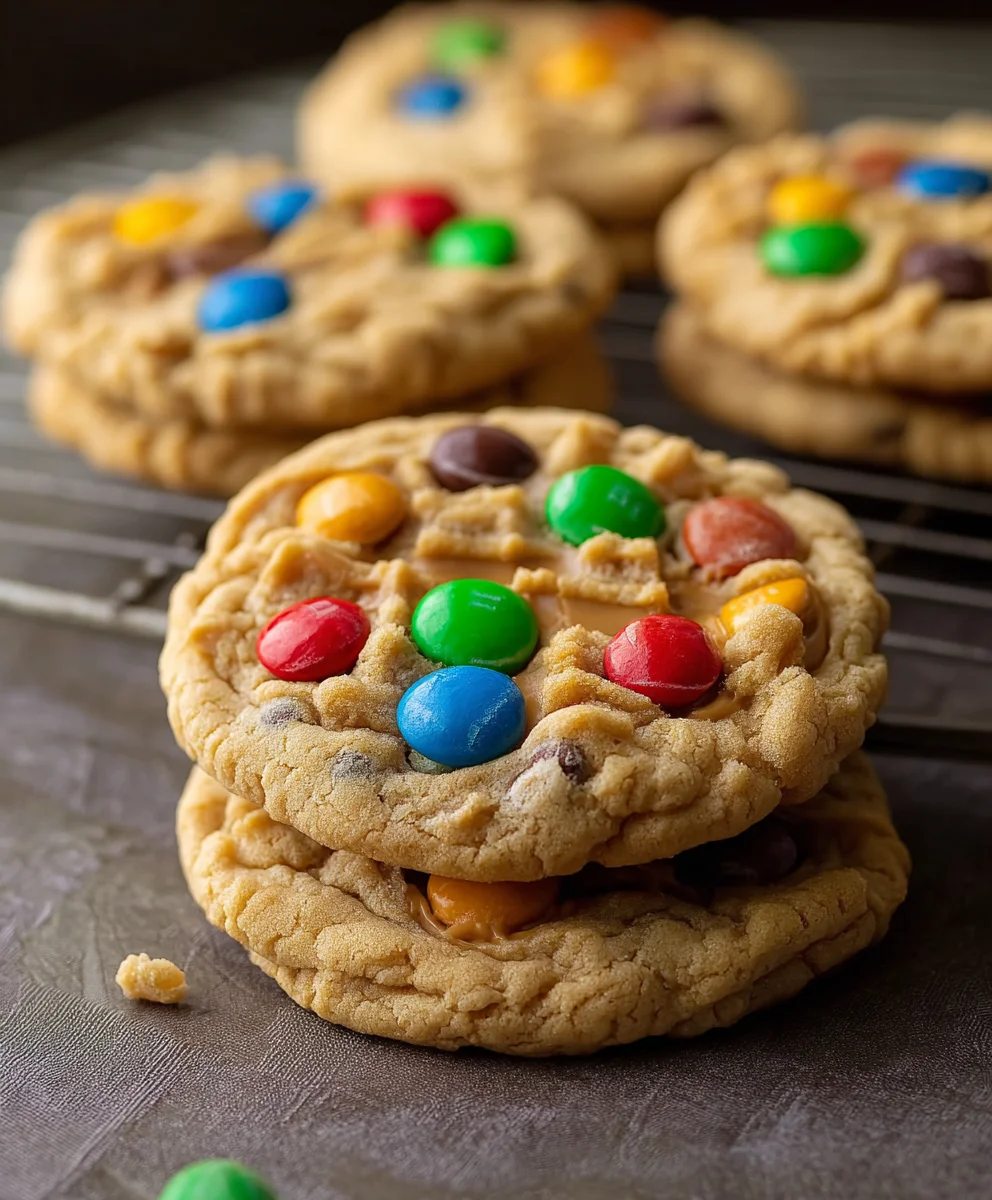 Peanut Butter M-and-M Cookies That Wow