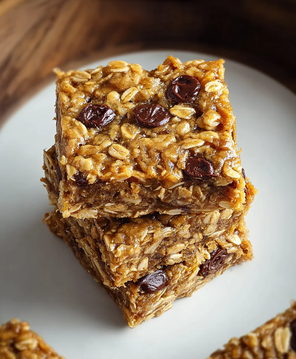 Easy Banana Oat Bars-Healthy & Delicious Snack