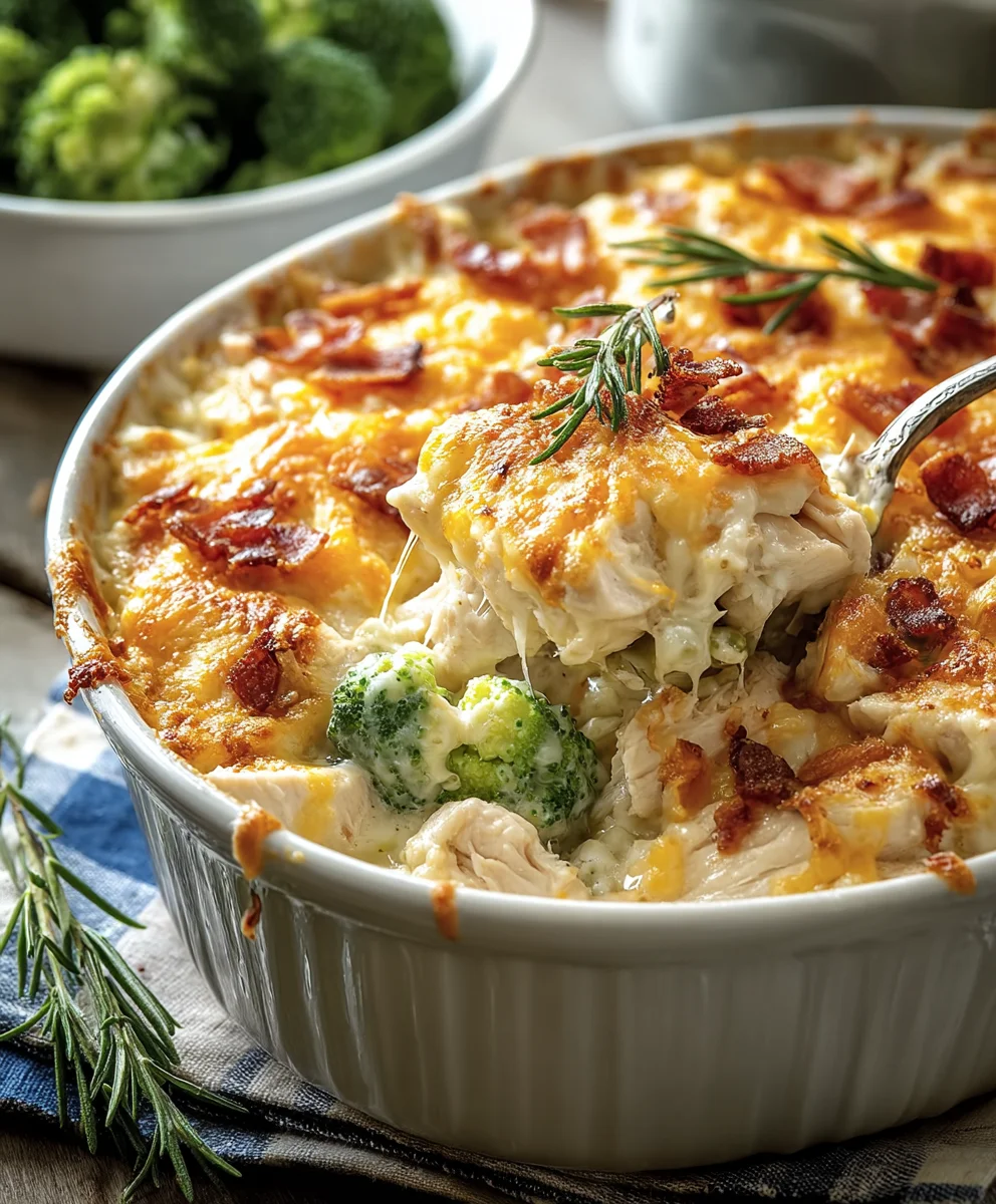 Easy Low-Carb Chicken Casserole - Quick & Delicious